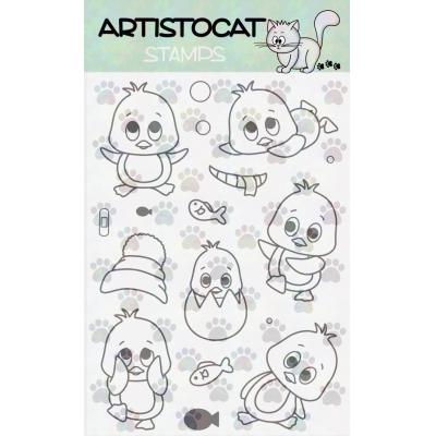 Artistocat Stamps Stempel - Pinguine